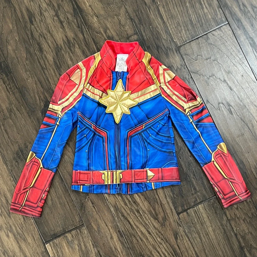 Captain Marvel Disney Superhero Costume - Red and Blue - Picture 3 of 6